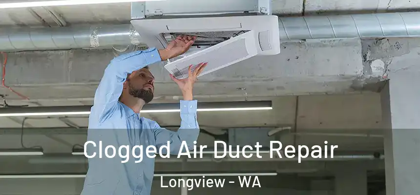  Clogged Air Duct Repair Longview - WA